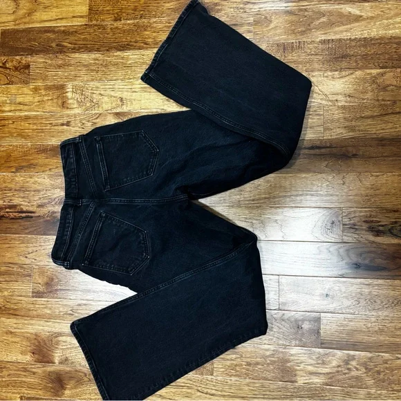 Abercrombie Black Vintage Flare High Rise Jeans Curvy Love - Picture 7 of 7